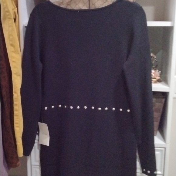 NWT  BOHME Hailey Studded Midi Dress - Picture 8 of 8
